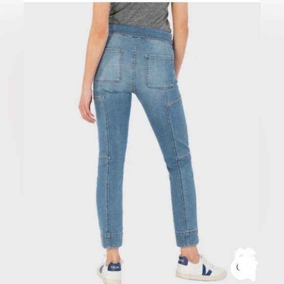 KIT from the KLOTH Jeans Women’s Reese Ankle Straight Leg Tie Waist Size 8 NWT - Picture 5 of 5